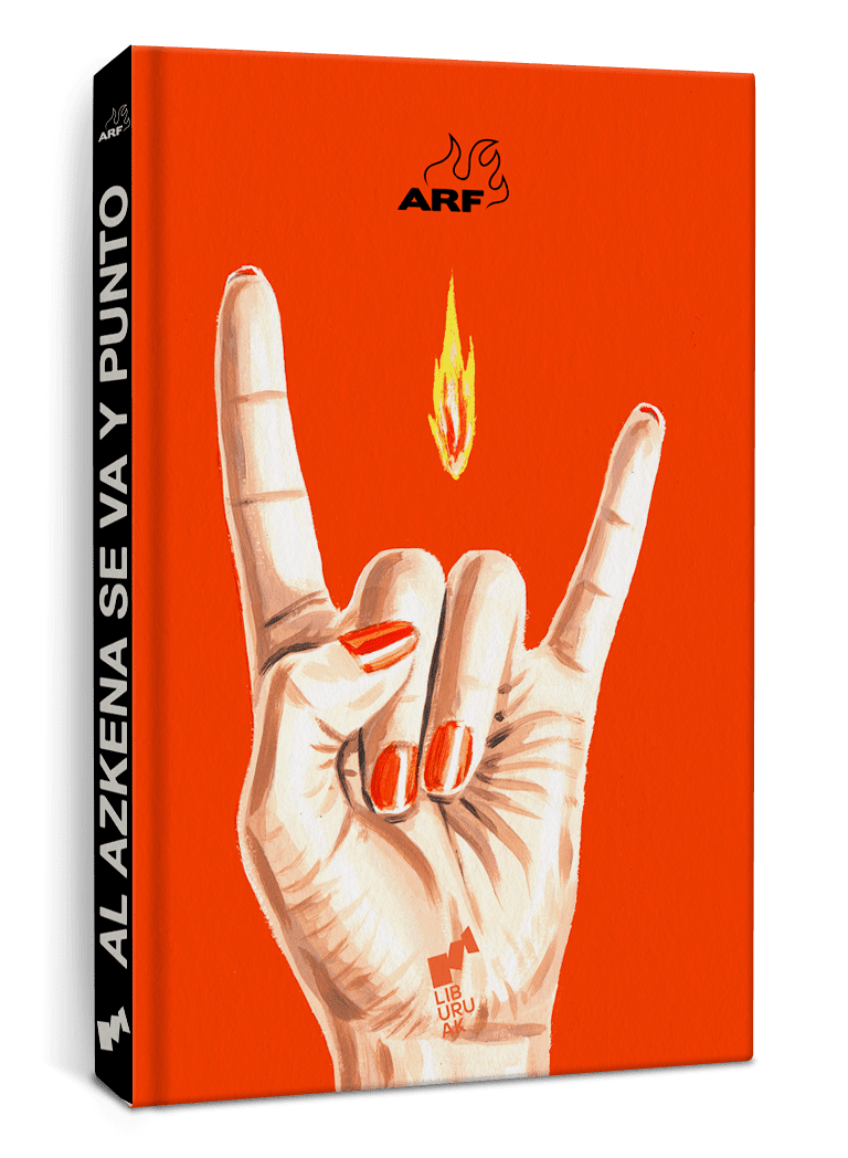 Portada del libro "Al azkena se va y punto" de VV. AA.