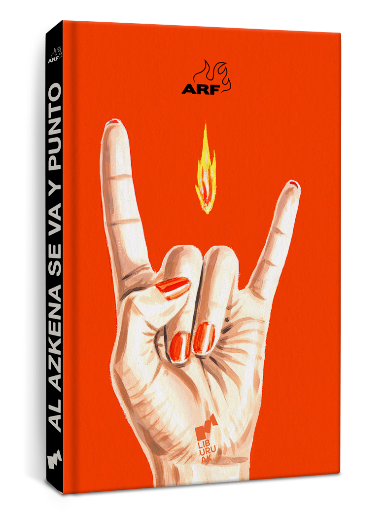 Portada del libro "Al azkena se va y punto" de VV. AA.