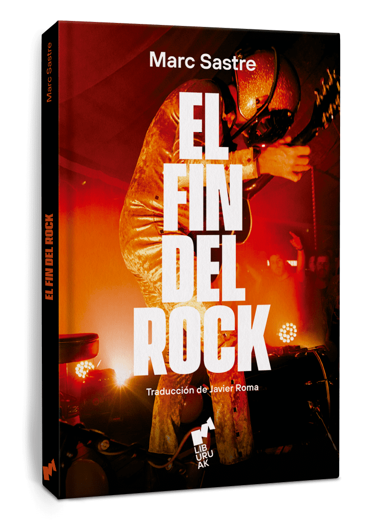 Portada del libro "El fin del rock" del autor Marc Sastre