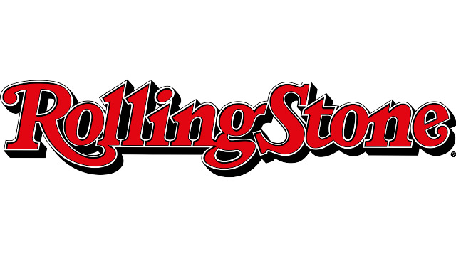 Logotipo de Rolling Stone de letras de color rojas