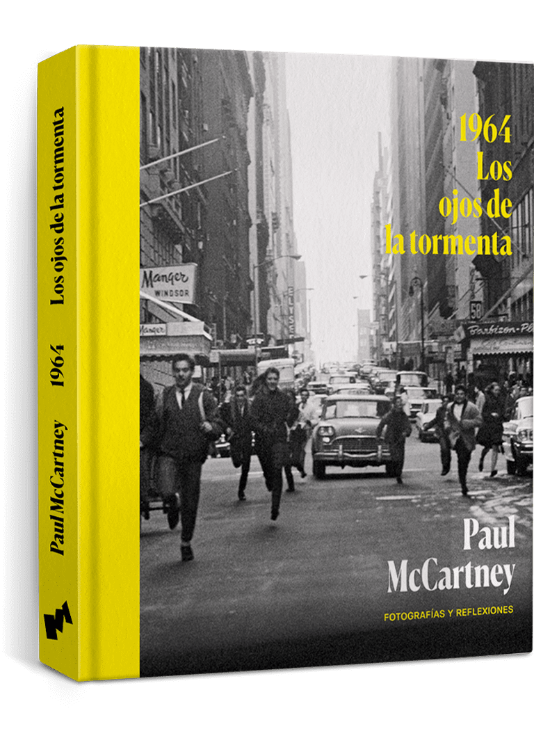 Portada del libro "1964. Los ojos de tormenta" de Paul McCartney