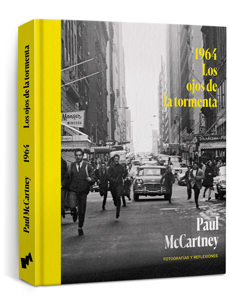 Portada del libro "1964. Los ojos de tormenta" de Paul McCartney