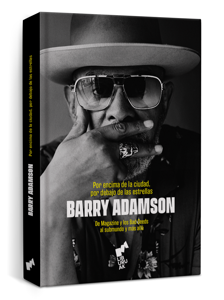 Portada del libro "Por encima de la ciudad, por debajo de las estrellas"  escrito por Barry Adamson